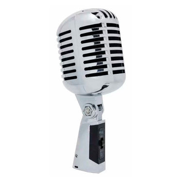 Microfono Stagg Cardioide Sdmp40 Cr Multifunc 50s Bobina Movil Dc66